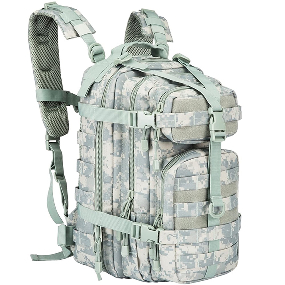 Tactical Backpack Military Daypack for Men, Molle Assault Pack, Bug Out Bag for Hiking, Camping, Travel, Army Hunting