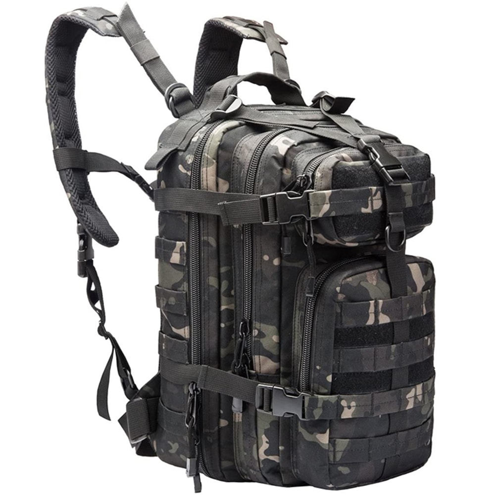 Tactical Backpack Military Daypack for Men, Molle Assault Pack, Bug Out Bag for Hiking, Camping, Travel, Army Hunting