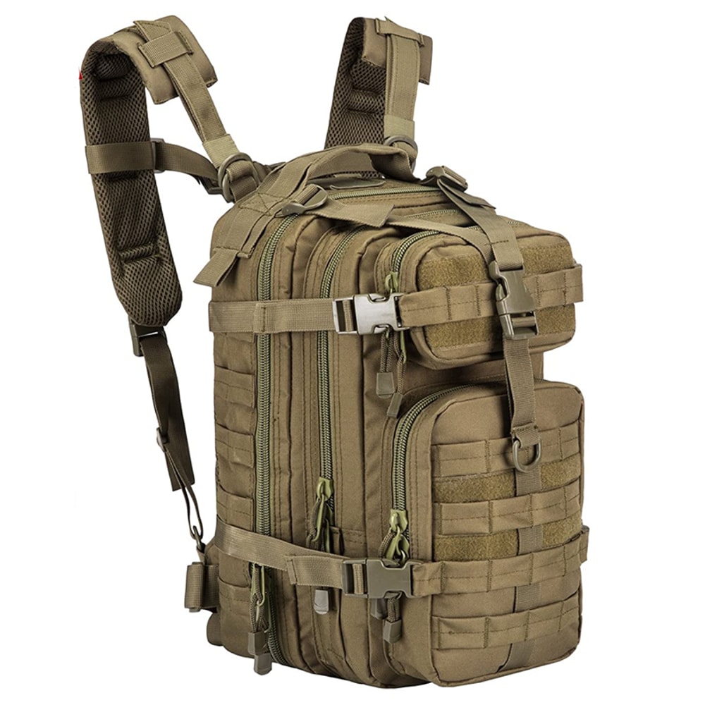 Tactical Backpack Military Daypack for Men, Molle Assault Pack, Bug Out Bag for Hiking, Camping, Travel, Army Hunting
