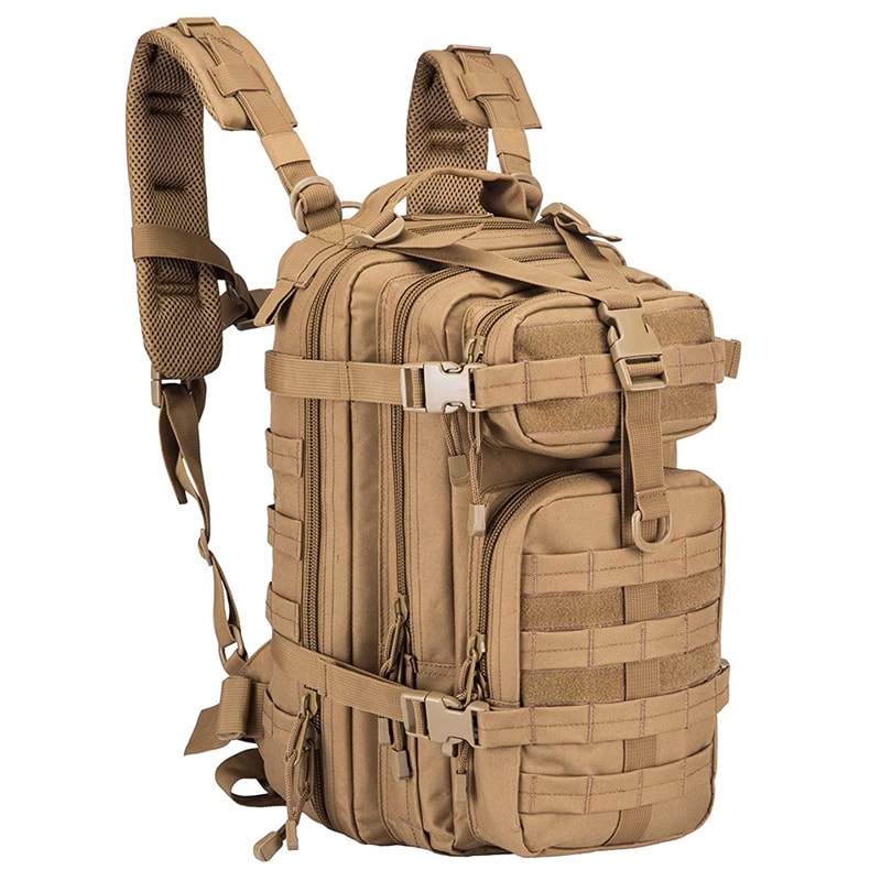 Tactical Backpack Military Daypack for Men, Molle Assault Pack, Bug Out Bag for Hiking, Camping, Travel, Army Hunting