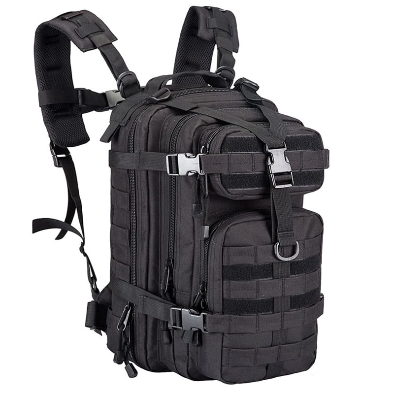 Tactical Backpack Military Daypack for Men, Molle Assault Pack, Bug Out Bag for Hiking, Camping, Travel, Army Hunting