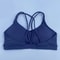 Solid Color Women Fitness Bra, High Strength Sport Top, Gym Yoga Training Tight with Chest Pad for Comfort Support
