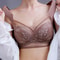 Lace Push Up Bras For Women Sexy Wireless Bra Ice Silk Deep V Bralette Tops Female Lingerie For Mom 0