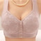 Comfortable Underwear Womens Sleep Gathering Front Buckle No Steel Ring Vest Bra For AllDay Comfort 0