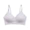 New Ice Silk Underwear Comfy Bra WireFree Padded Wavy Edge Invisible Yoga Wear For Women Seamless A 3