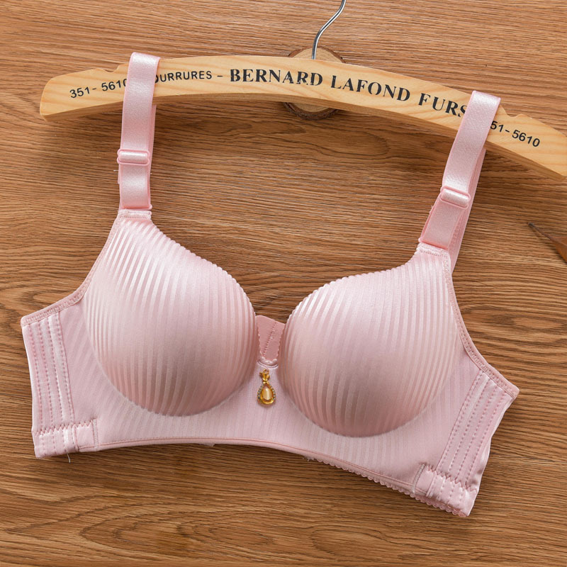 New Thick Push Up Bra, Wire-Free, Seamless Adjustable Padded Bras for Women, No Steel Ring, No Mark Comfort