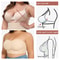Women Strapless Padded Bra Seamfree Front Button Cross Bandage Comfortable Plus Size Lingerie For W 3