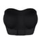 Women Strapless Padded Bra Seamfree Front Button Cross Bandage Comfortable Plus Size Lingerie For W 6