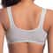FallSweet WireFree Front Closure Bra For Women Seamless Full Coverage Bra Fixed Cups Large Size Com 3