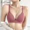 FallSweet Wireless Push Up Bra For Women Seamless Cup Glossy Bralette Comfortable Underwear Female