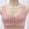 Front Closure Cotton Bra for Women, Breathable Soft Brassiere, Wire Free Thin Cup Bralette, Comfortable Sleeping Lingeri