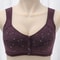 Front Closure Cotton Bra for Women, Breathable Soft Brassiere, Wire Free Thin Cup Bralette, Comfortable Sleeping Lingeri