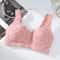 Front Closure Cotton Bra for Women, Breathable Soft Brassiere, Wire Free Thin Cup Bralette, Comfortable Sleeping Lingeri