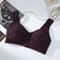 Front Closure Cotton Bra for Women, Breathable Soft Brassiere, Wire Free Thin Cup Bralette, Comfortable Sleeping Lingeri