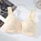 Front Closure Cotton Bra for Women, Breathable Soft Brassiere, Wire Free Thin Cup Bralette, Comfortable Sleeping Lingeri