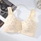 Front Closure Cotton Bra for Women, Breathable Soft Brassiere, Wire Free Thin Cup Bralette, Comfortable Sleeping Lingeri