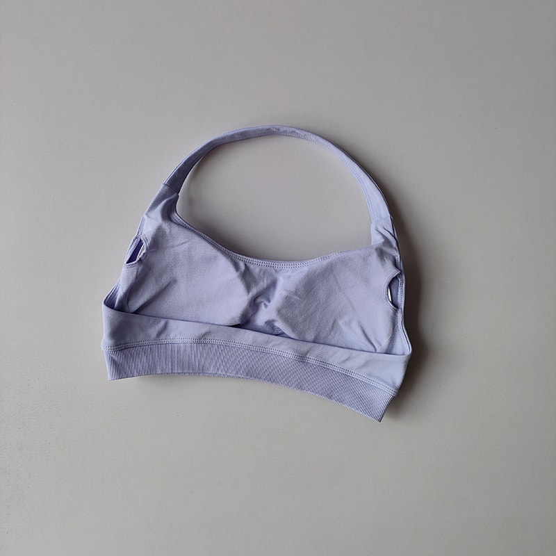 Shockproof Seamless Sexy Padded Athletic Sport Bra, Backless Workout Gym Fitness Bra Suits for Women, Anti-Shock Yoga