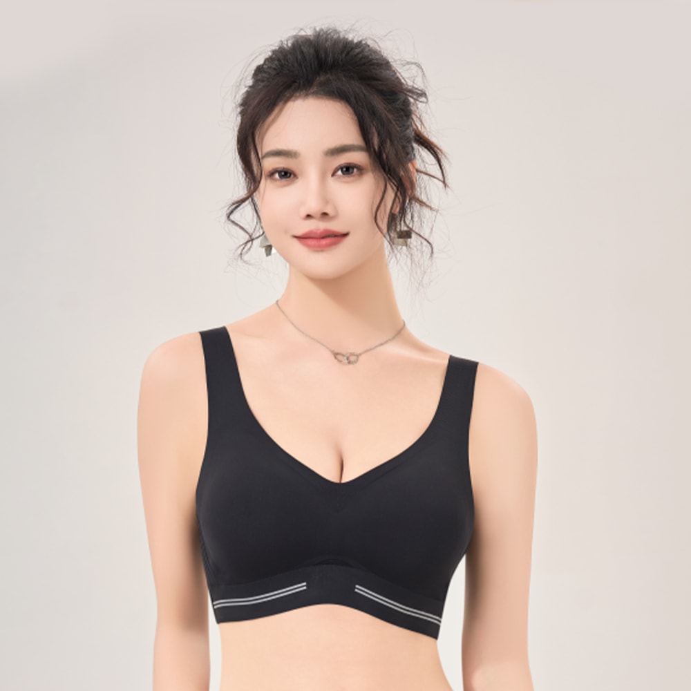 Seamless Bra For Women Comfort Lingerie No Trace Tops Sexy Wireless Underwear Veststyle PushUp Bra 2