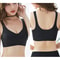 Women Seamless Ice Silk Bra Removable Chest Pad Lifting Bralette No Steel Ring Breathable Push Up Y