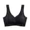Women Seamless Ice Silk Bra Removable Chest Pad Lifting Bralette No Steel Ring Breathable Push Up Y