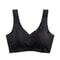 Women Seamless Ice Silk Bra Removable Chest Pad Lifting Bralette No Steel Ring Breathable Push Up Y