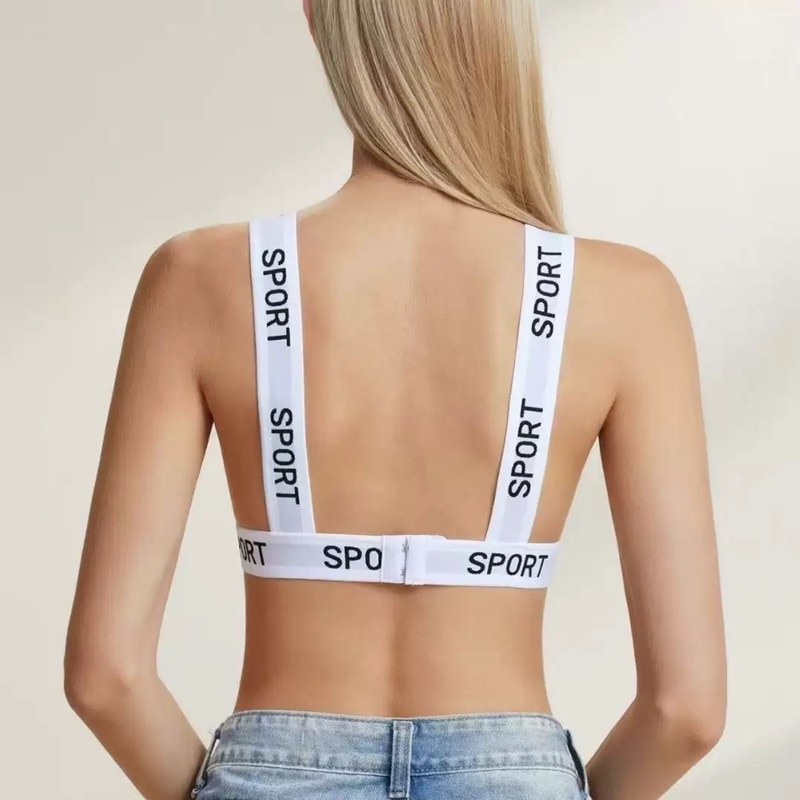 Womens Seamless Push-Up Sports Bra, Comfortable No Rim, Thin Supportive, Friendly for Large Small Breasts