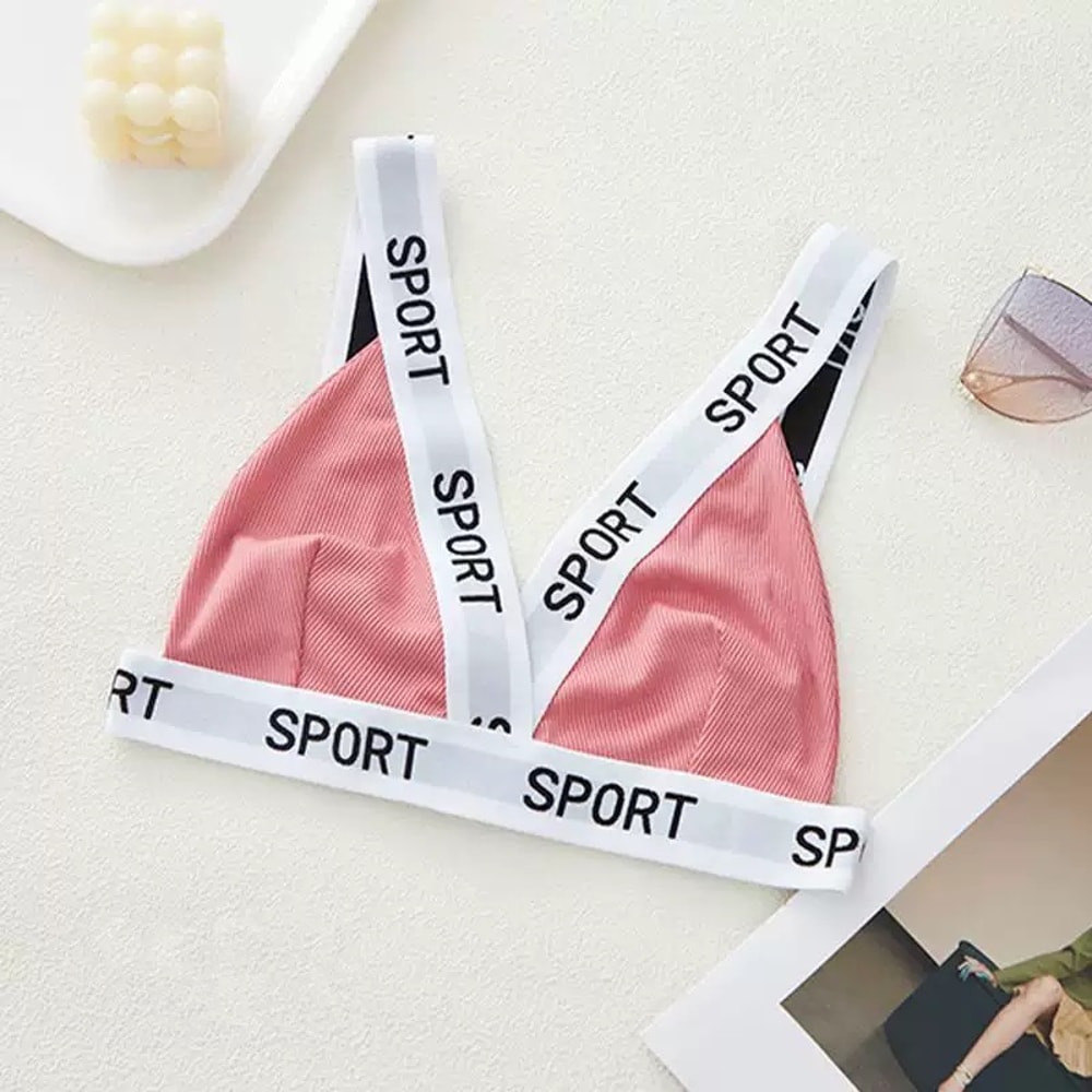 Womens Seamless Push-Up Sports Bra, Comfortable No Rim, Thin Supportive, Friendly for Large Small Breasts