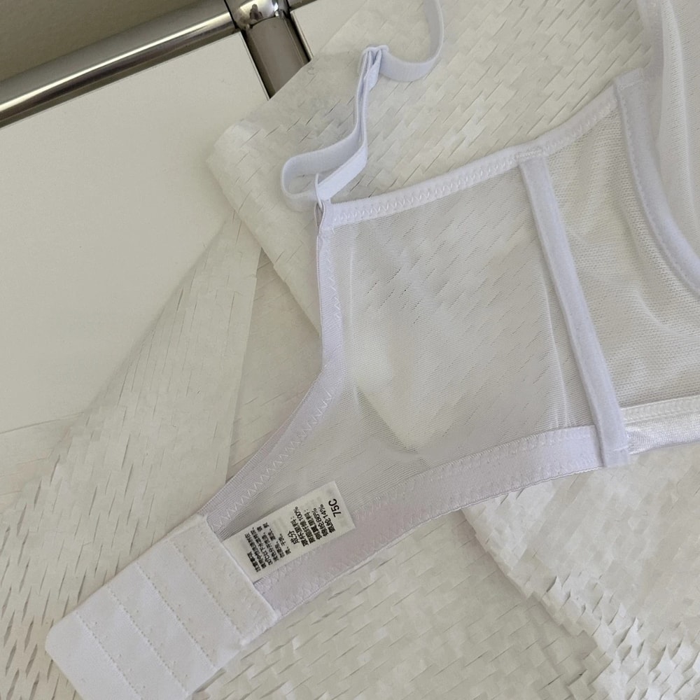 Transparent Bra for Women, Ultra Thin Embroidered Lace, Strapless Invisible Sexy Underwear, Gift Chest Patch