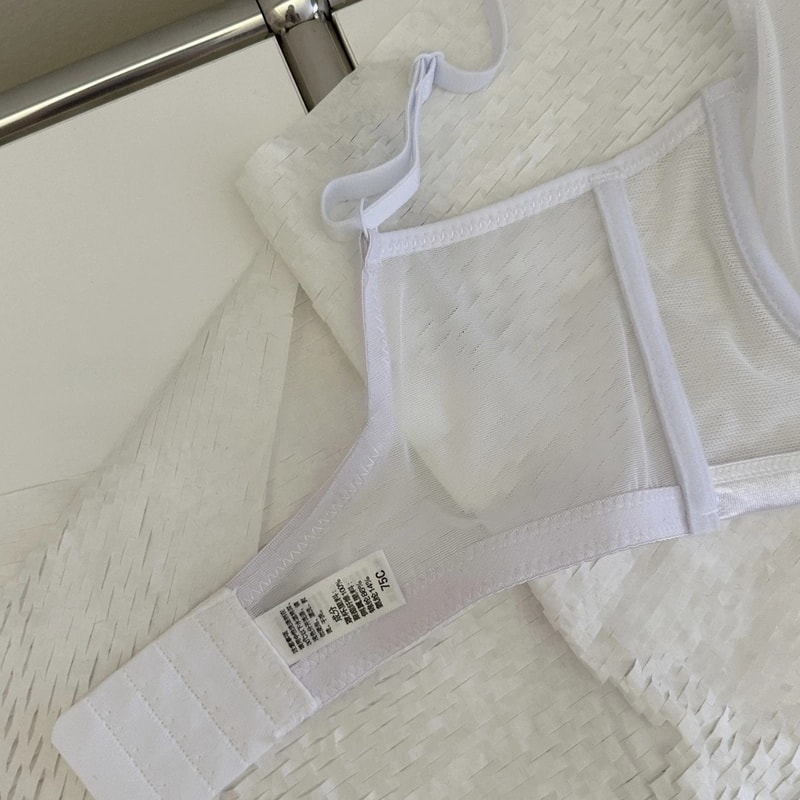 Transparent Bra for Women, Ultra Thin Embroidered Lace, Strapless Invisible Sexy Underwear, Gift Chest Patch