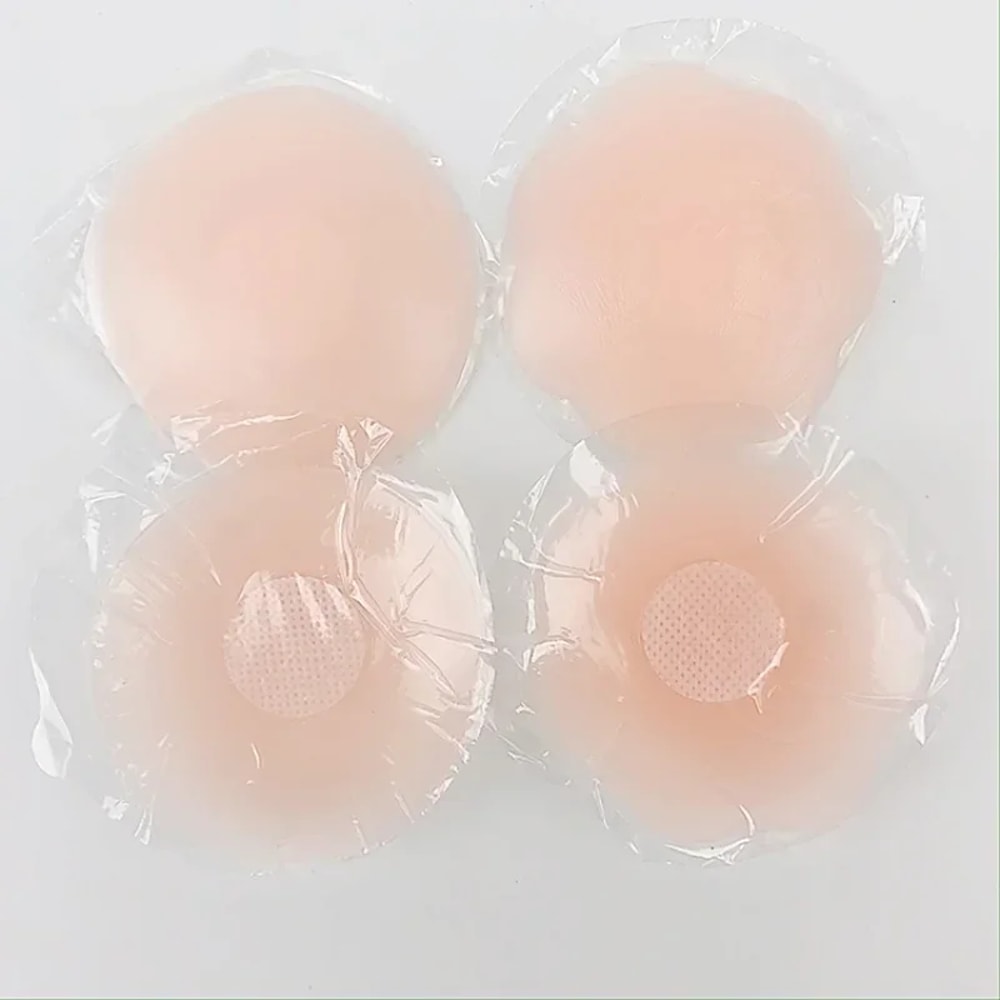 Silicone Invisible Lift Up Bra Sticker Reusable Strapless Waterproof Breast Petals Adhesive Bra For 4