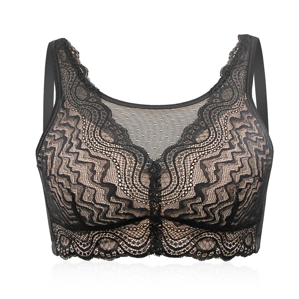 New Breast Surgery Lace Back Breasted Silicone Padded, Breast Cancer Patients, No Steel Ring Support