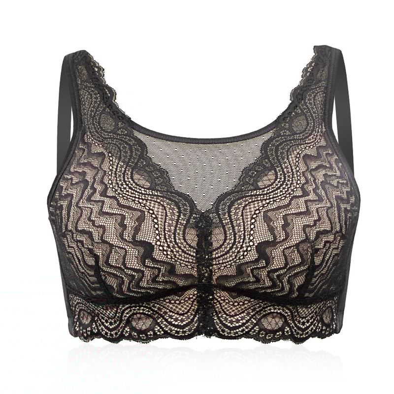 New Breast Surgery Lace Back Breasted Silicone Padded, Breast Cancer Patients, No Steel Ring Support