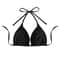 Women's Sexy Bikini Top Bra Swimsuit, Summer Beach Style Solid Color Hanging Neck, Bareback Strap Swimsuit Bra for Women