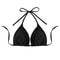Women's Sexy Bikini Top Bra Swimsuit, Summer Beach Style Solid Color Hanging Neck, Bareback Strap Swimsuit Bra for Women