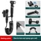 Stainless Steel Household Toilet Spray Gun, Handheld Bidet Sprayer, Pressurized Nozzle, Double Outlet Angle Valve