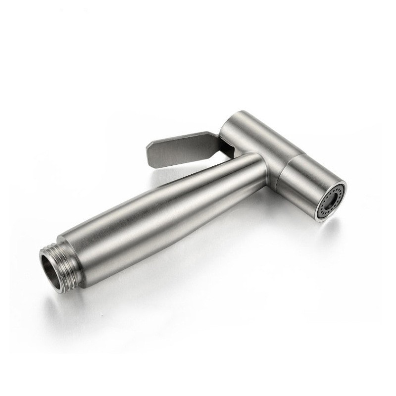 Stainless Steel Portable Toilet Spray Gun Bathroom Flushing Device Outdoor Cleaning Booster For Sea 5
