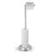 Paper Towel Holder Bathroom Stainless Steel, Floor Mounted Toilet Paper Holder, Single Pole Kitchen Shelf