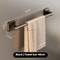 Towel Rack Door Hanger Shelf Over Door Towel Bar Hanging Holder Stainless Steel Bathroom Cabinet Sh 5