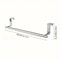 Towel Rack Over Door Stainless Steel Towel Bar NonDrilling Bathroom Kitchen Hanging Holder 8