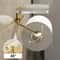 Luxury Gold Toilet Paper Holder With Shelf No Punching Acrylic Roll Paper Holder Bathroom Tissue Ha 3