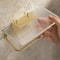 Luxury Gold Toilet Paper Holder With Shelf No Punching Acrylic Roll Paper Holder Bathroom Tissue Ha 4
