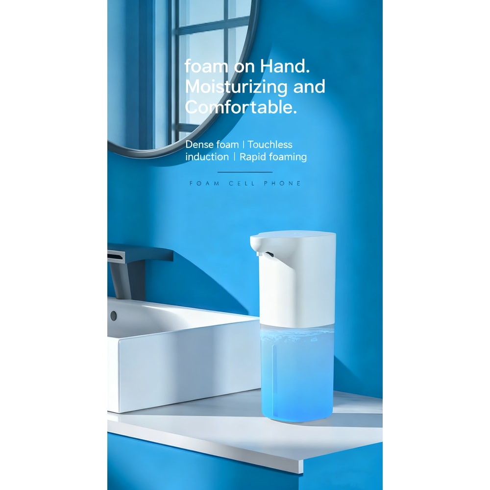 Automatic Soap Dispenser Infrared Sensor Hand Sanitizer USB Rechargeable Foam Hand Sanitizer For Ki 3