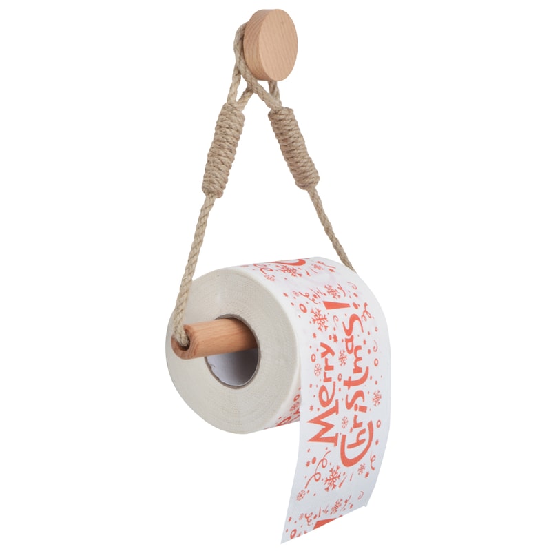 Wall Mounted Toilet Paper Holder Wooden Rolling Tissue Holder For Bathroom WC Washroom Accessories 5
