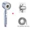 Spray Water Saving Shower Head ABS Handheld Spa Showerhead Large Flow Portable Bathroom Filter Nozz 9