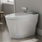 Smart Toilet with Built-in Bidet, AUTO Open/Close, Warm Water Sprayer, Heated Bidet Toilet Seat for Bathrooms, AUTO Dual