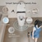 Smart Toilet with Built-in Bidet, AUTO Open/Close, Warm Water Sprayer, Heated Bidet Toilet Seat for Bathrooms, AUTO Dual