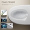 Smart Toilet with Built-in Bidet, AUTO Open/Close, Warm Water Sprayer, Heated Bidet Toilet Seat for Bathrooms, AUTO Dual