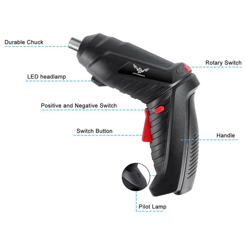 Power Tools Set For Household Maintenance Repair Lithium Battery Mini Electric Drill Cordless Screw 1