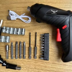 power tools set for household maintenance repair, lithium battery mini electric drill cordless screwdriver