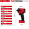 Max Torque Brushless Impact Driver High Power Screwdriver Electric Power Tool For Milwaukee Battery 4